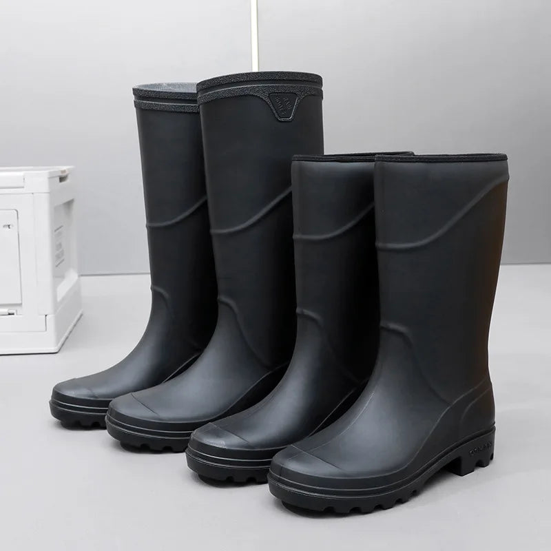 Men's Durable Waterproof Boots | Black