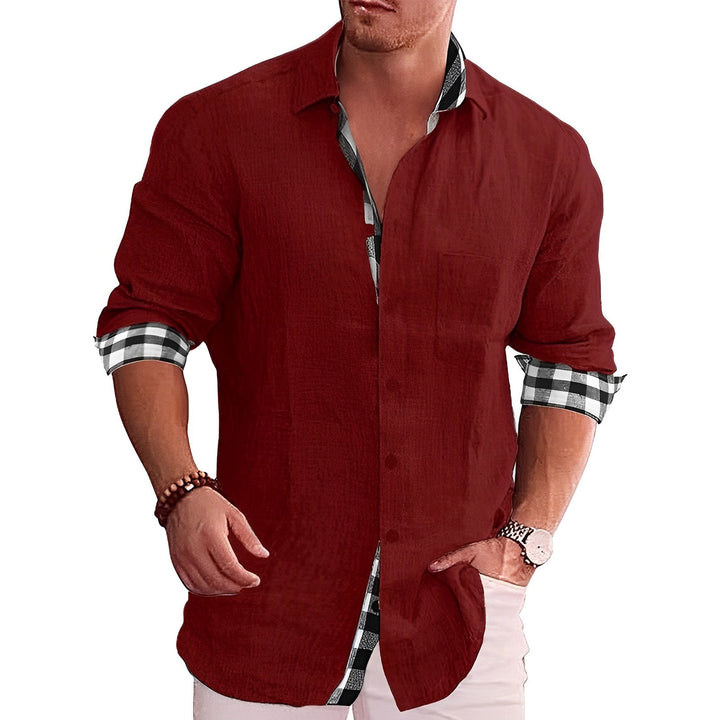 Shirts with checked lining in casual style - DONALD Cairns Closet