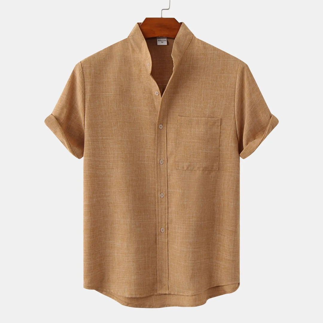 Leandro Sunshine Linen Shirt Cairns Closet