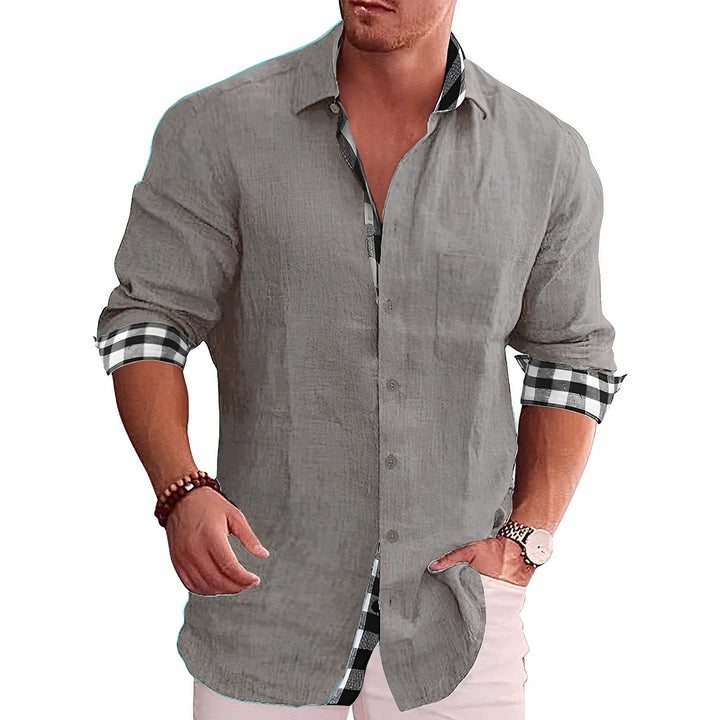 Shirts with checked lining in casual style - DONALD Cairns Closet