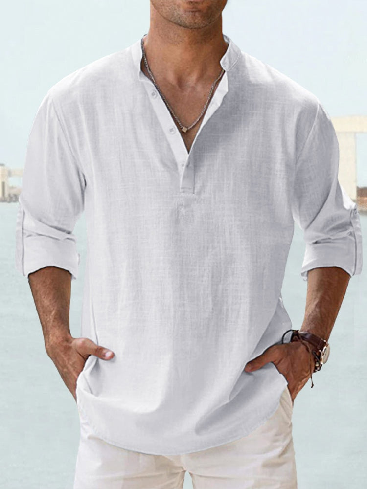 RUBEN | CASUAL LINEN SHIRT Cairns Closet