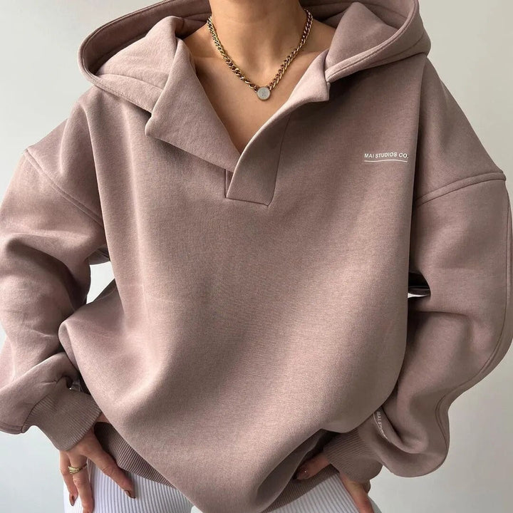 Women’s Cozy Oversized Hoodie, Drop Shoulder