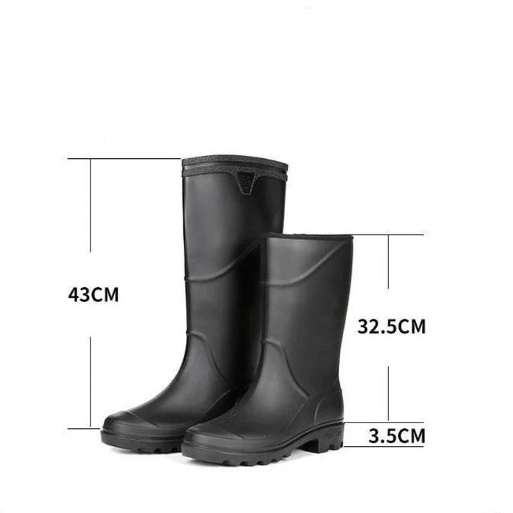Men's Durable Waterproof Boots | Black