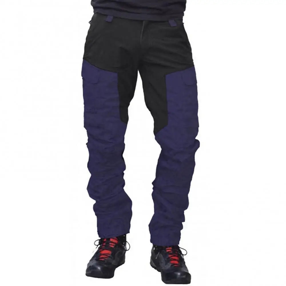 Men's Durable Outdoor Cargo Pants, Waterproof