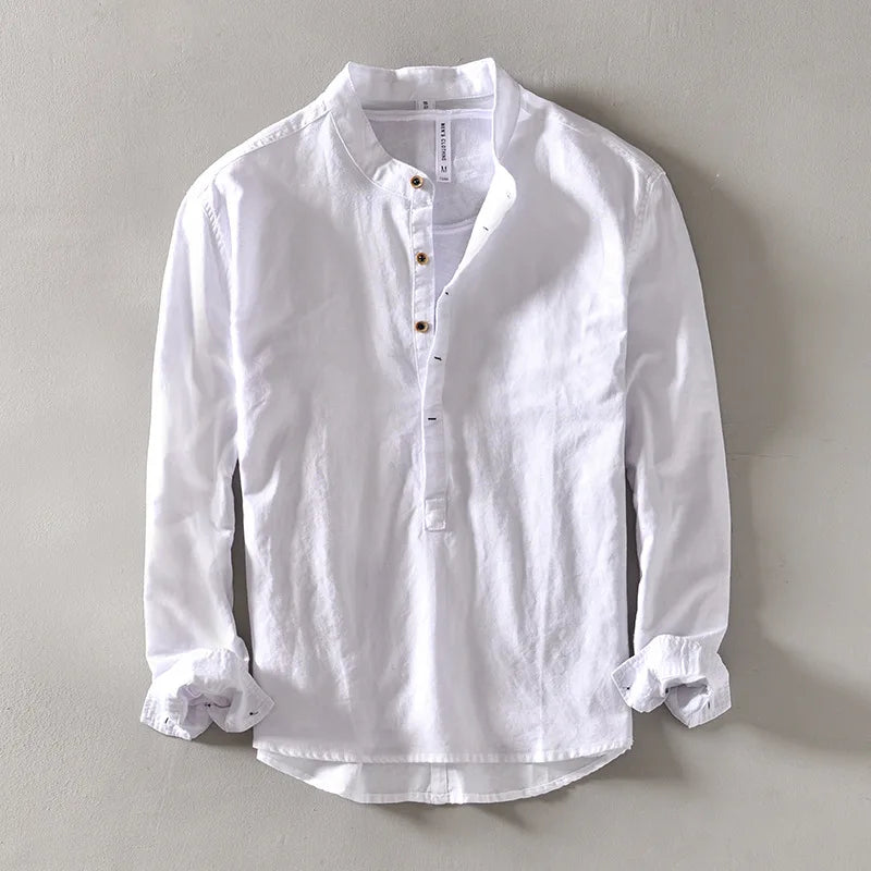 URBAN NATURALS LINEN SHIRT Cairns Closet