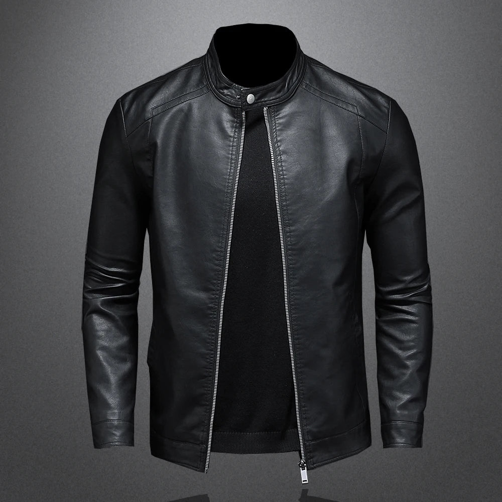 Ethan | Autumn Leather Jacket Cairns Closet