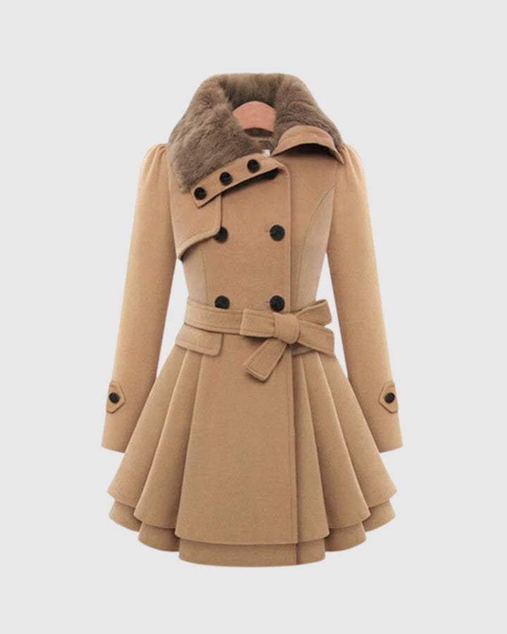 Marry Winter Slim Long Wool Sherpa Coat Cairns Closet