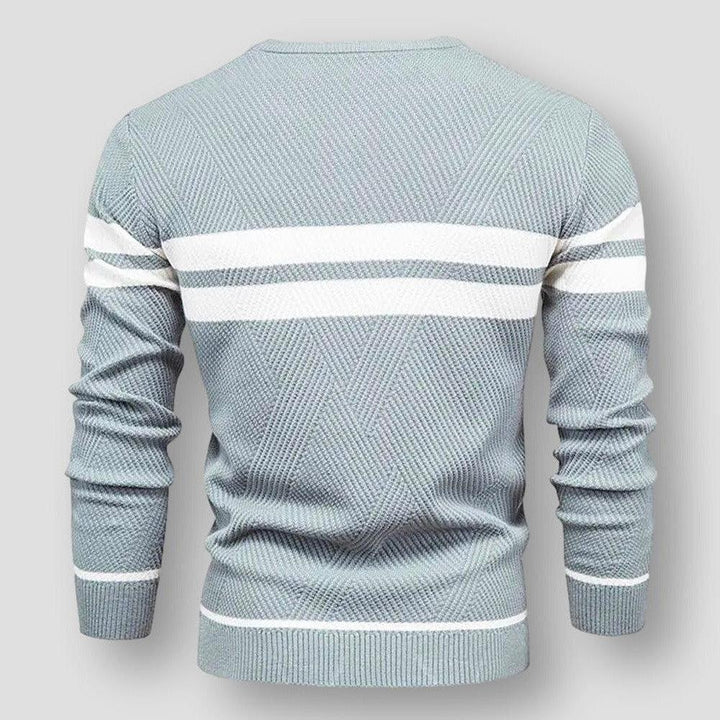 Alix™ - Knitted Striped Sweater