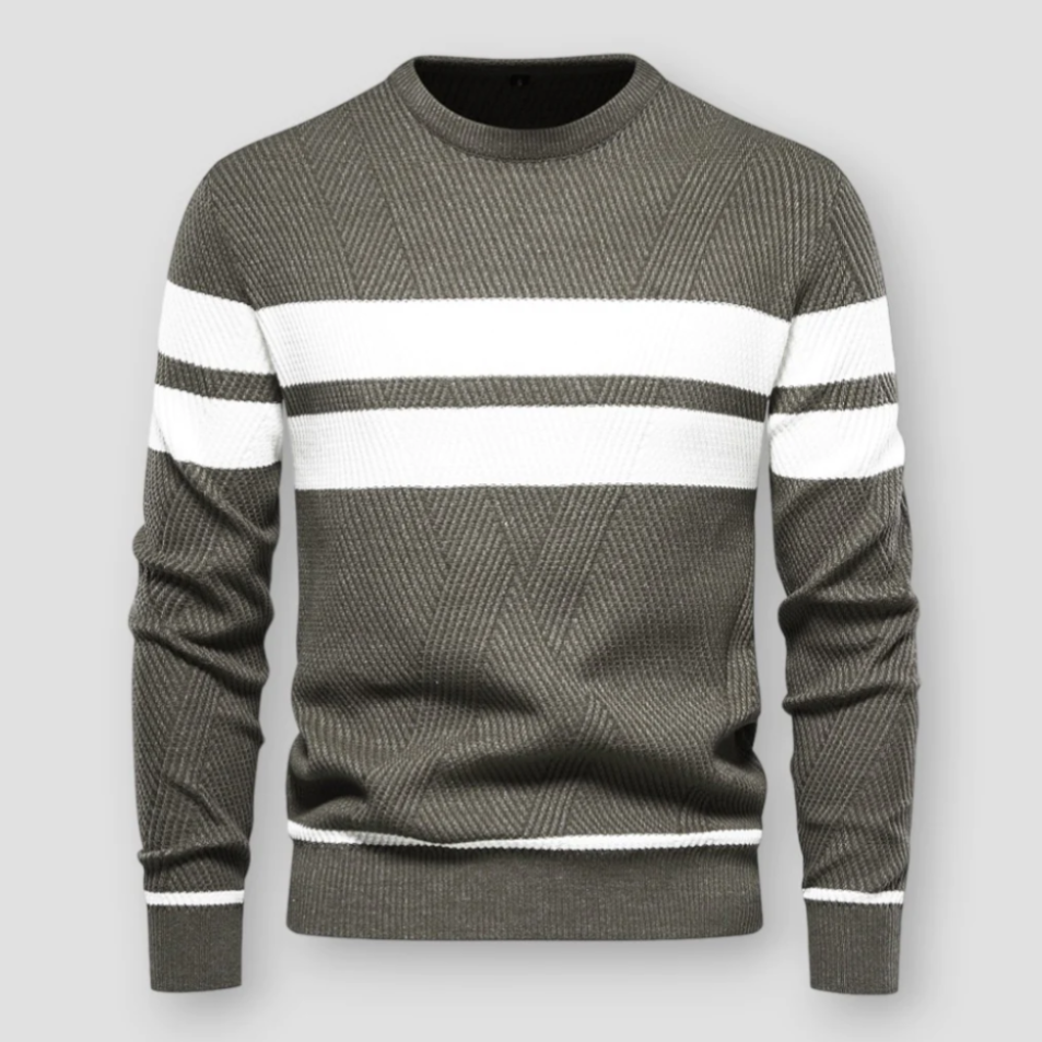 Alix™ - Knitted Striped Sweater