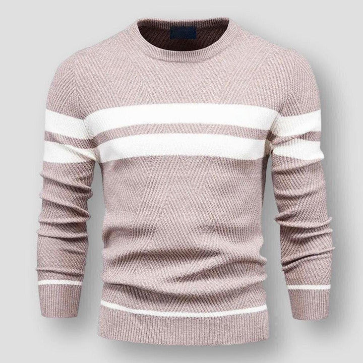 Alix™ - Knitted Striped Sweater