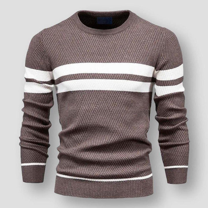 Alix™ - Knitted Striped Sweater