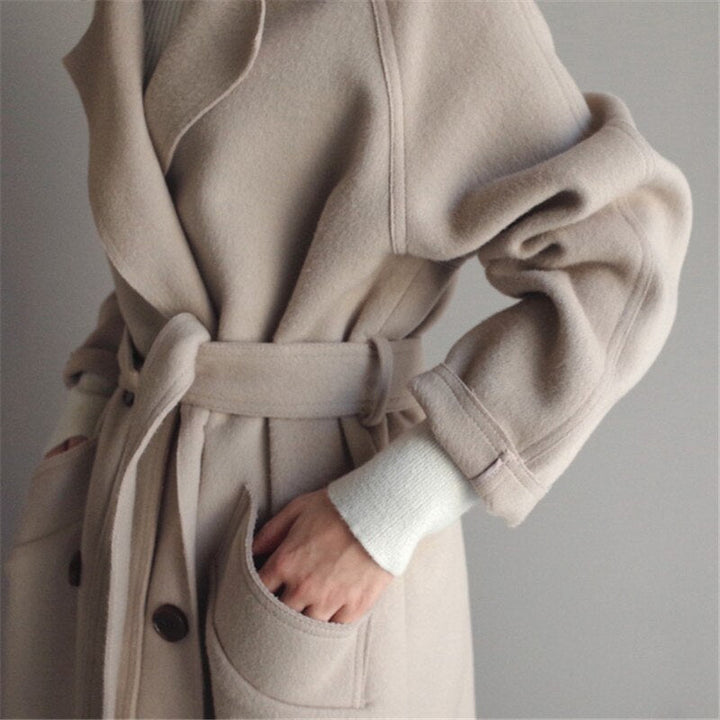 Chic Wool Coat, Stylish Design
