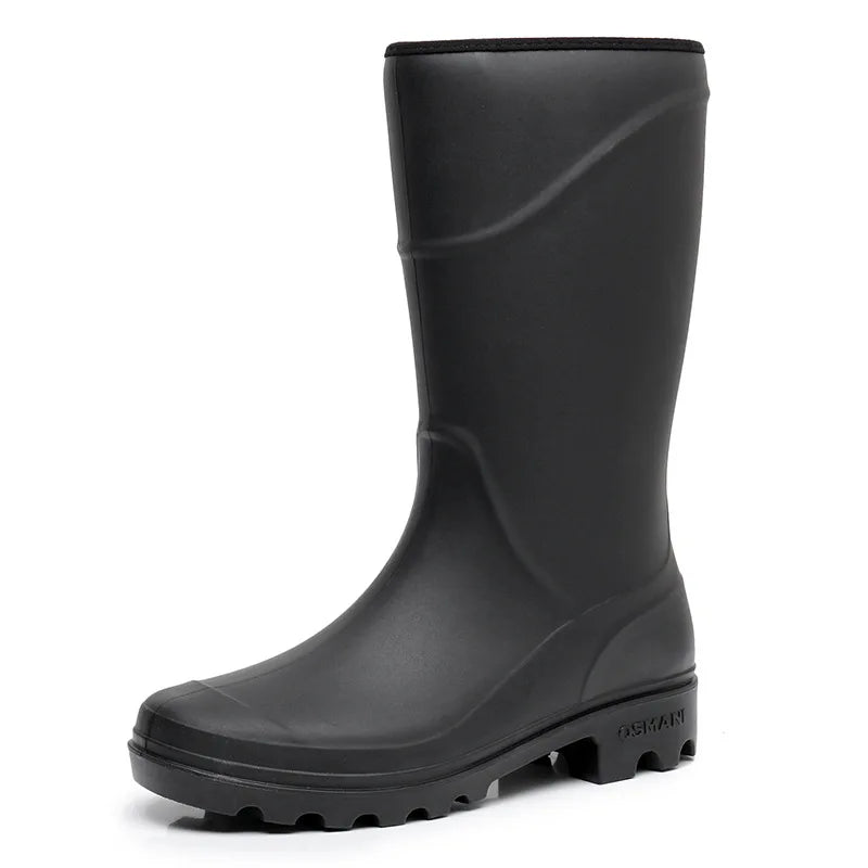 Men's Durable Waterproof Boots | Black