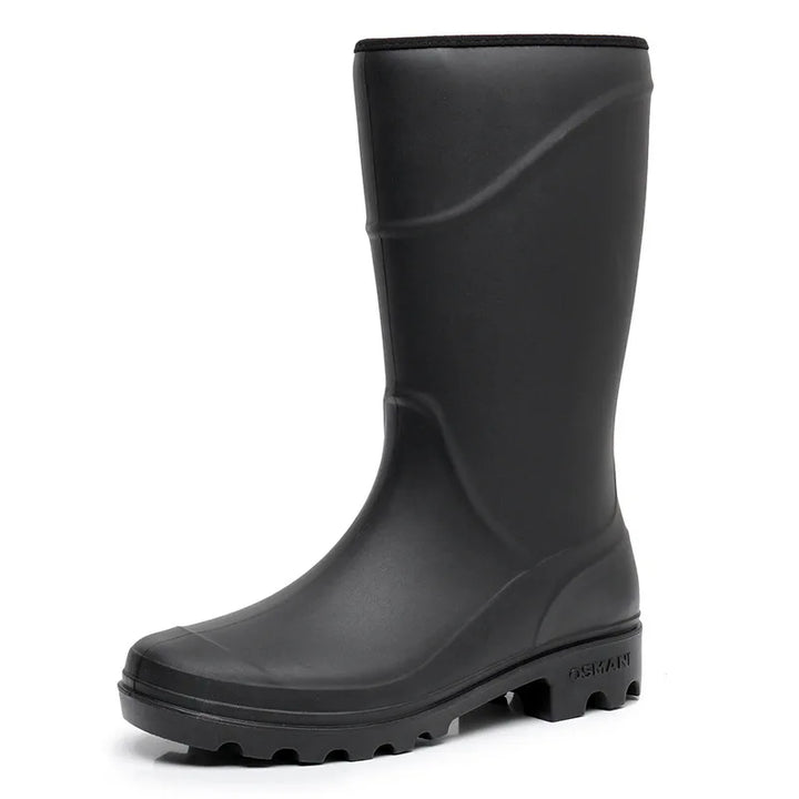 Men's Durable Waterproof Boots | Black