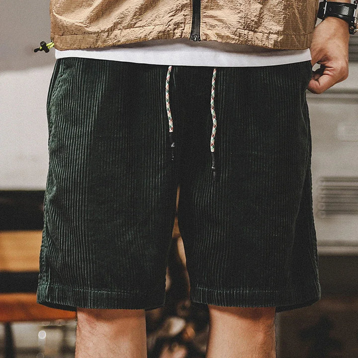 Men's Retro Corduroy Shorts Cairns Closet