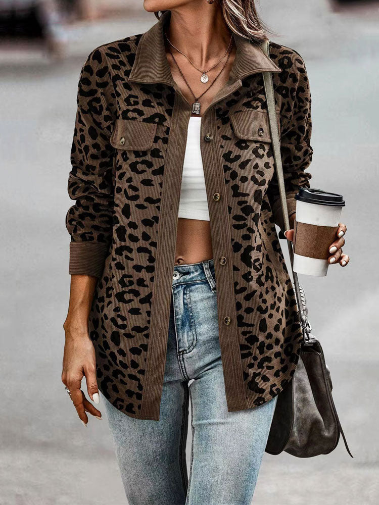 Leopard Print Jacket CC103