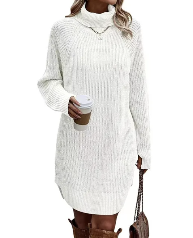 Mari | Elegant knitted col dress Cairns Closet