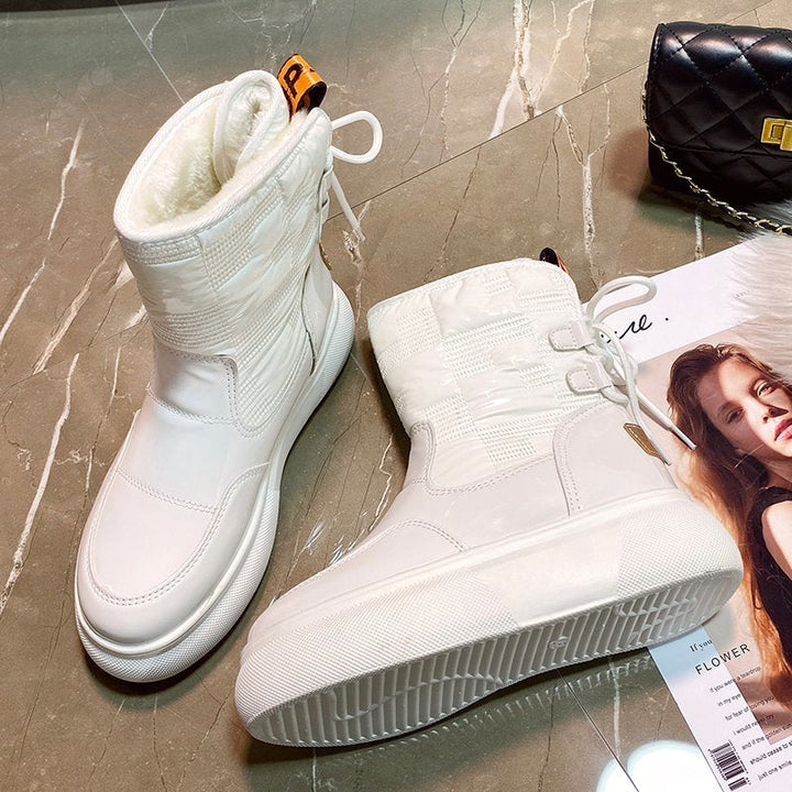Women's Stylish Waterproof Ankle Boots | Cozy