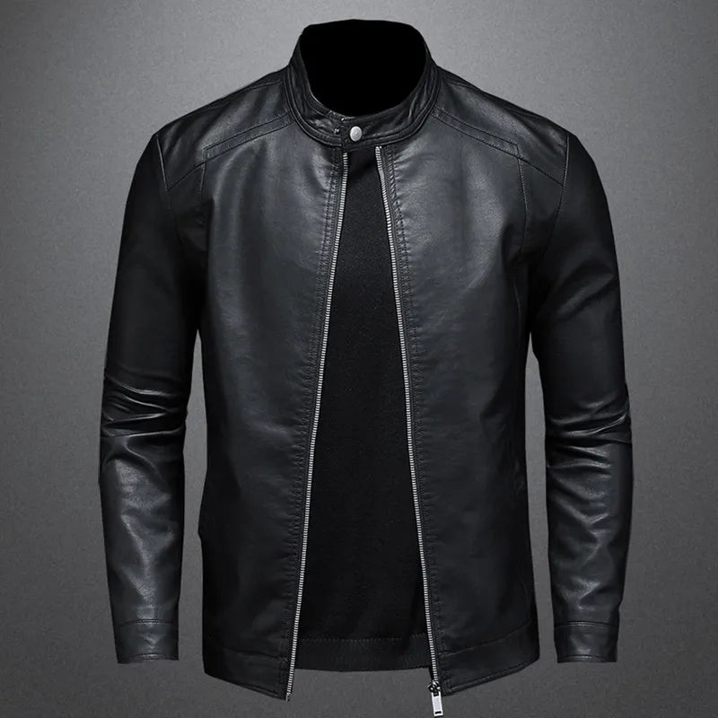 Ethan | Autumn Leather Jacket Cairns Closet