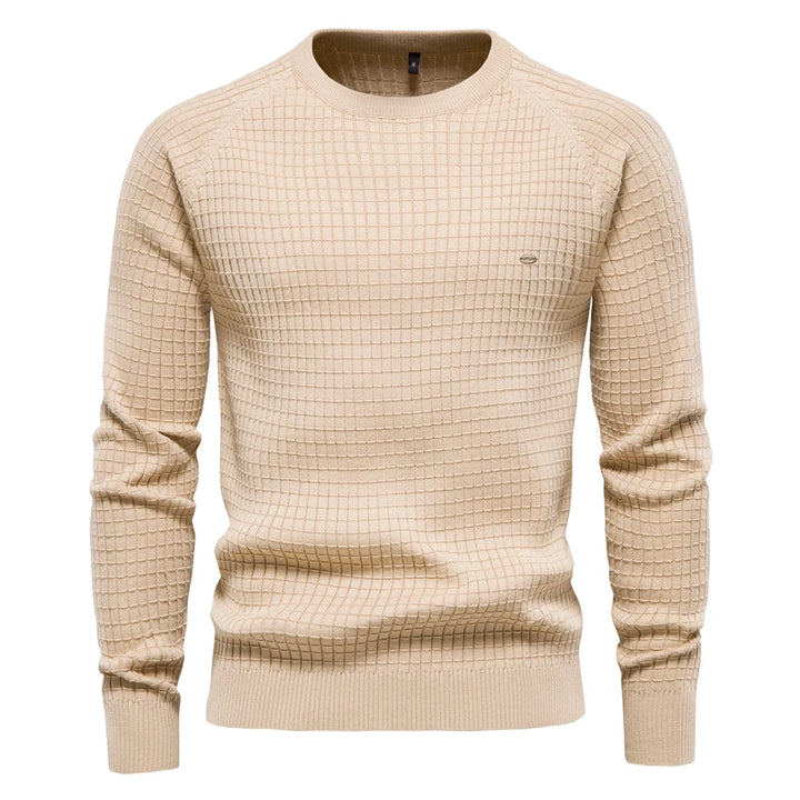 AIOPESON 100% Cotton Men Sweater Cairns Closet