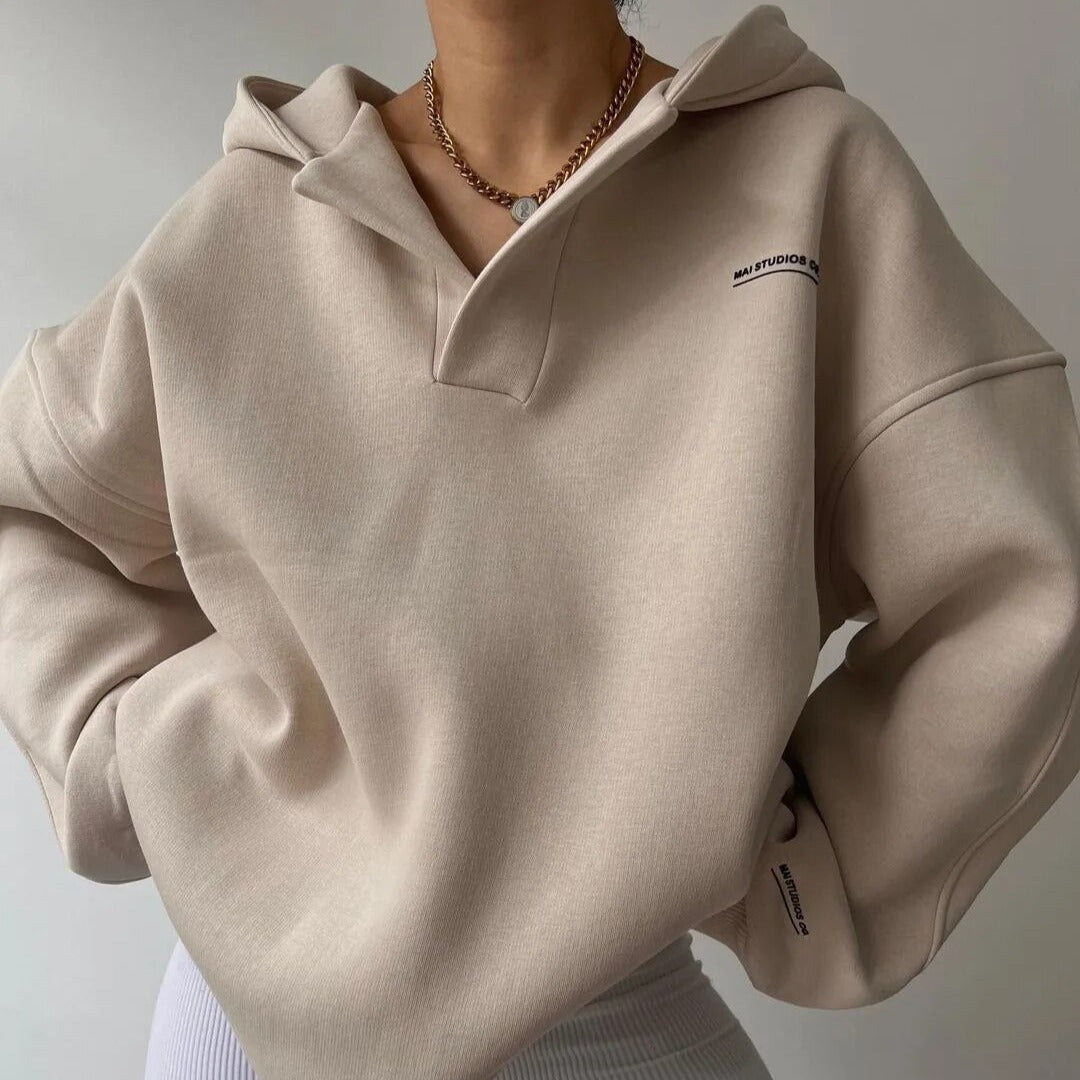 Women’s Cozy Oversized Hoodie, Drop Shoulder