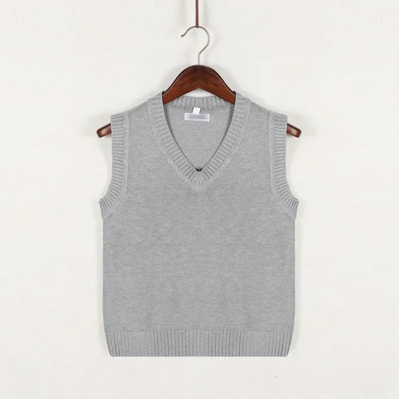 Men’s Stylish V-Neck Vest | Sleeveless