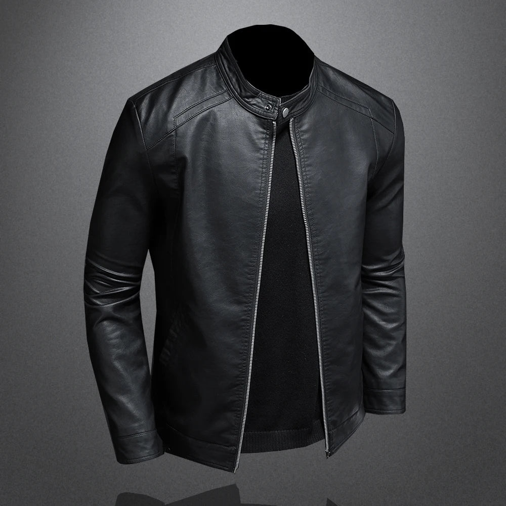 Ethan | Autumn Leather Jacket Cairns Closet