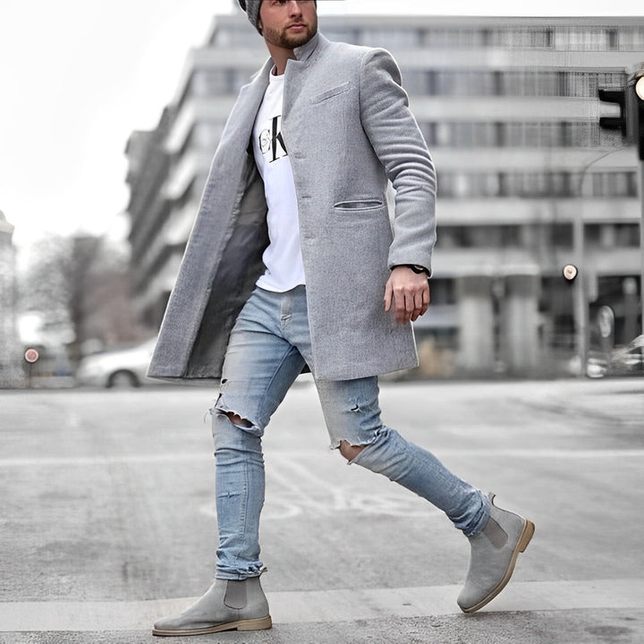 Manteau d'hiver décontracté pour homme, chaud