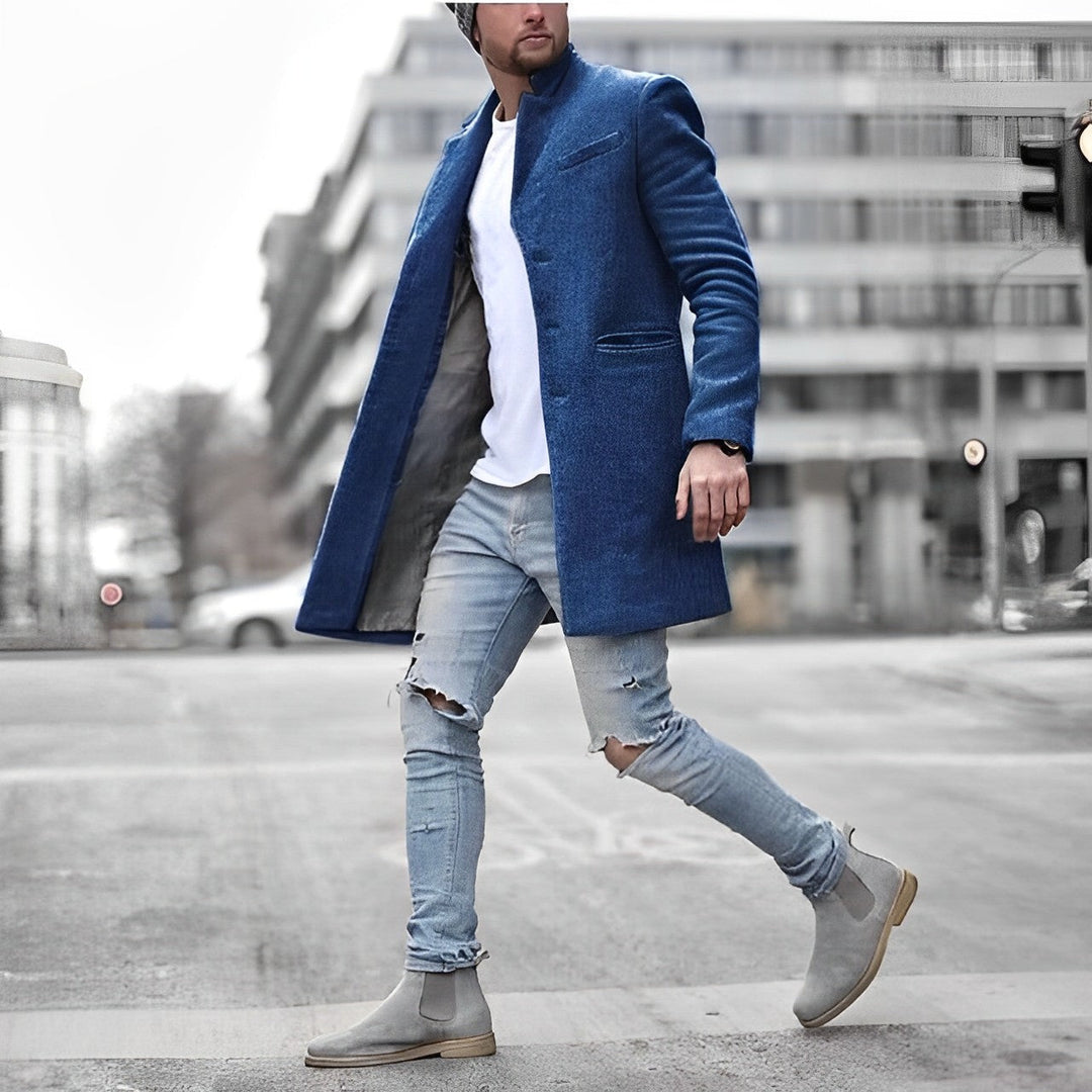 Manteau d'hiver décontracté pour homme, chaud