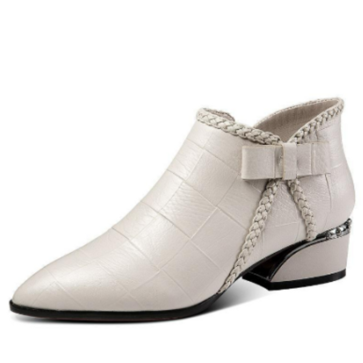 Women’s Stylish Ankle Shoes | Low Heel