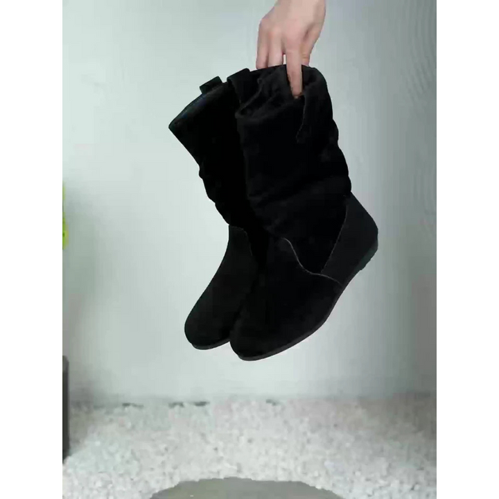 Women’s Stylish Flat Ankle Boots | Easy Slip-On