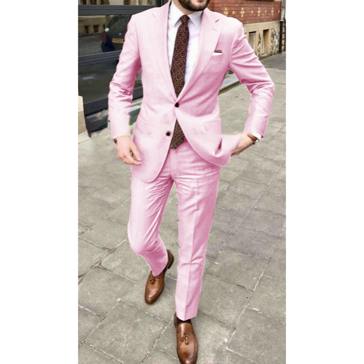 Men's Stylish Wedding Suit, 2-Piece