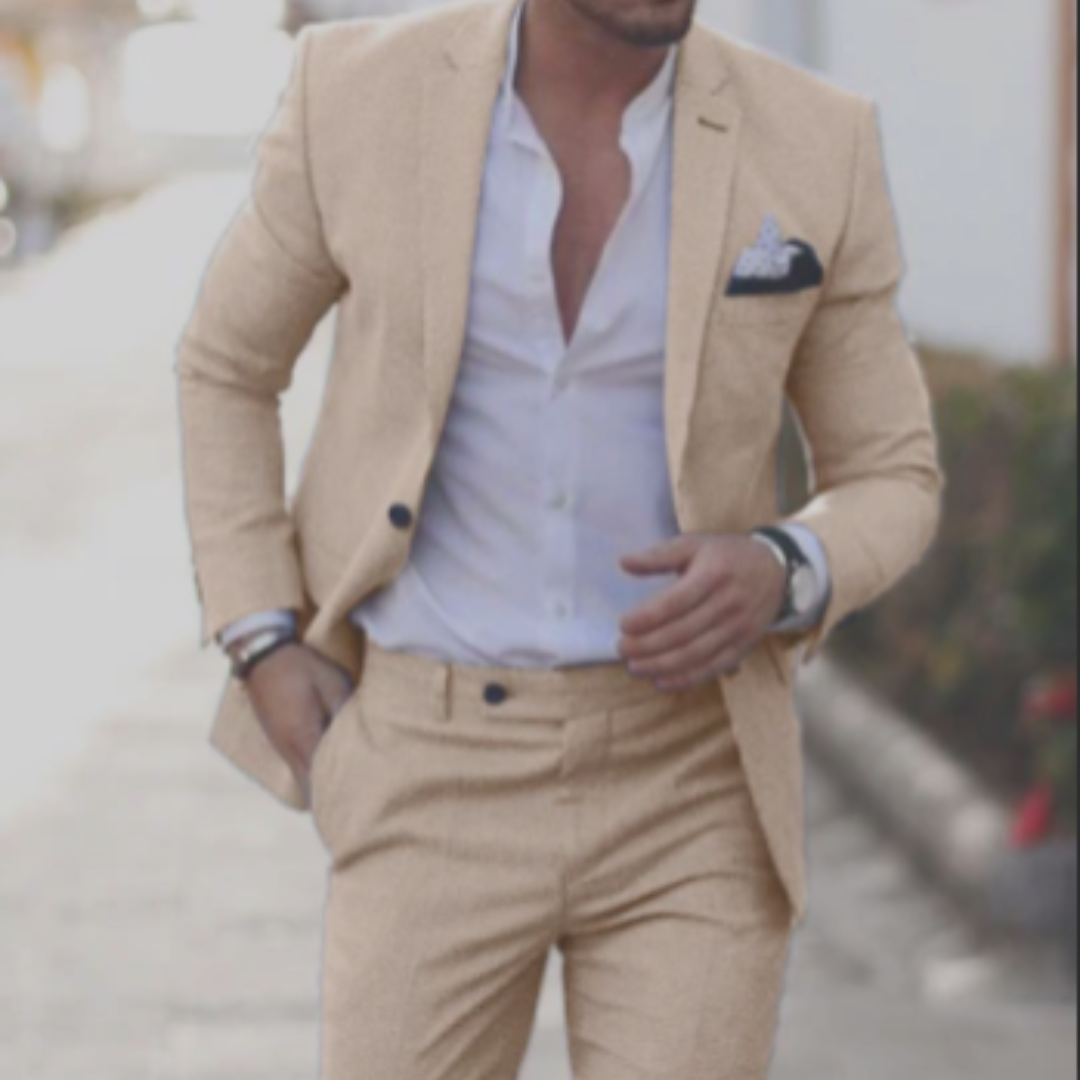 Men's Stylish Summer Suit | Blazer and Trousers