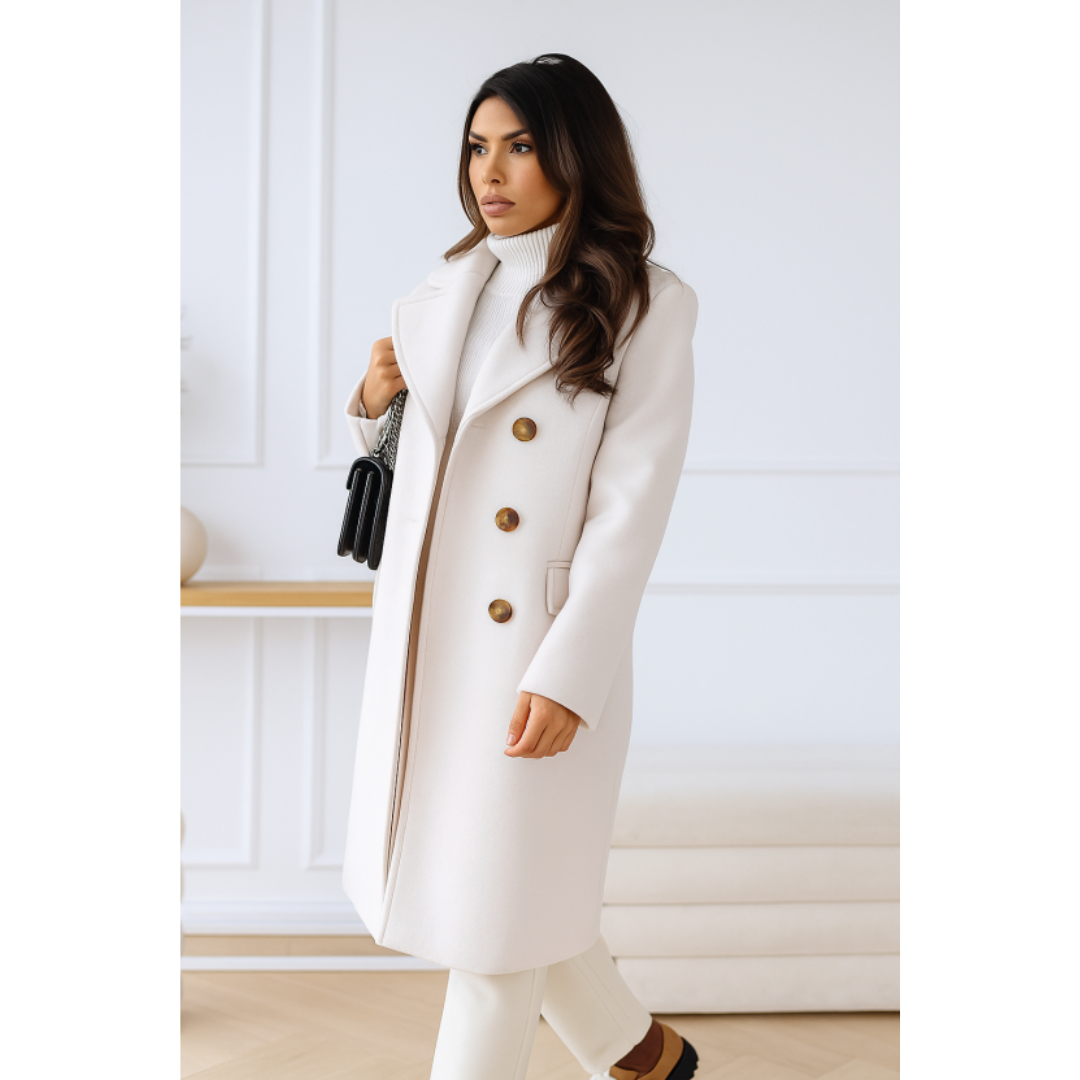 Chic Women's Long Loose Coat, Stylish