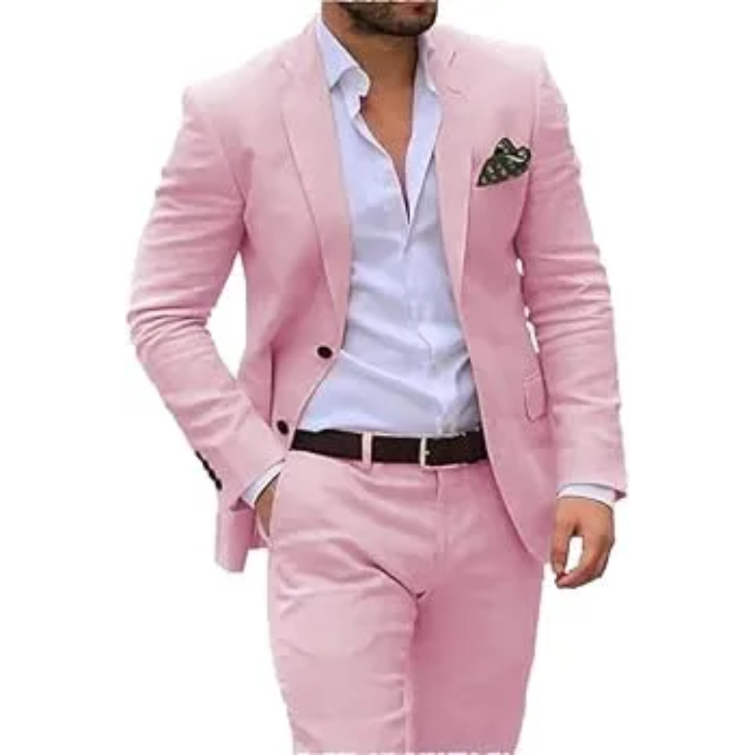 Men's Lightweight Summer Suit, Stylish Design