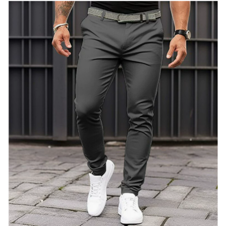 Men's Casual Slim Fit Pants, Stylish