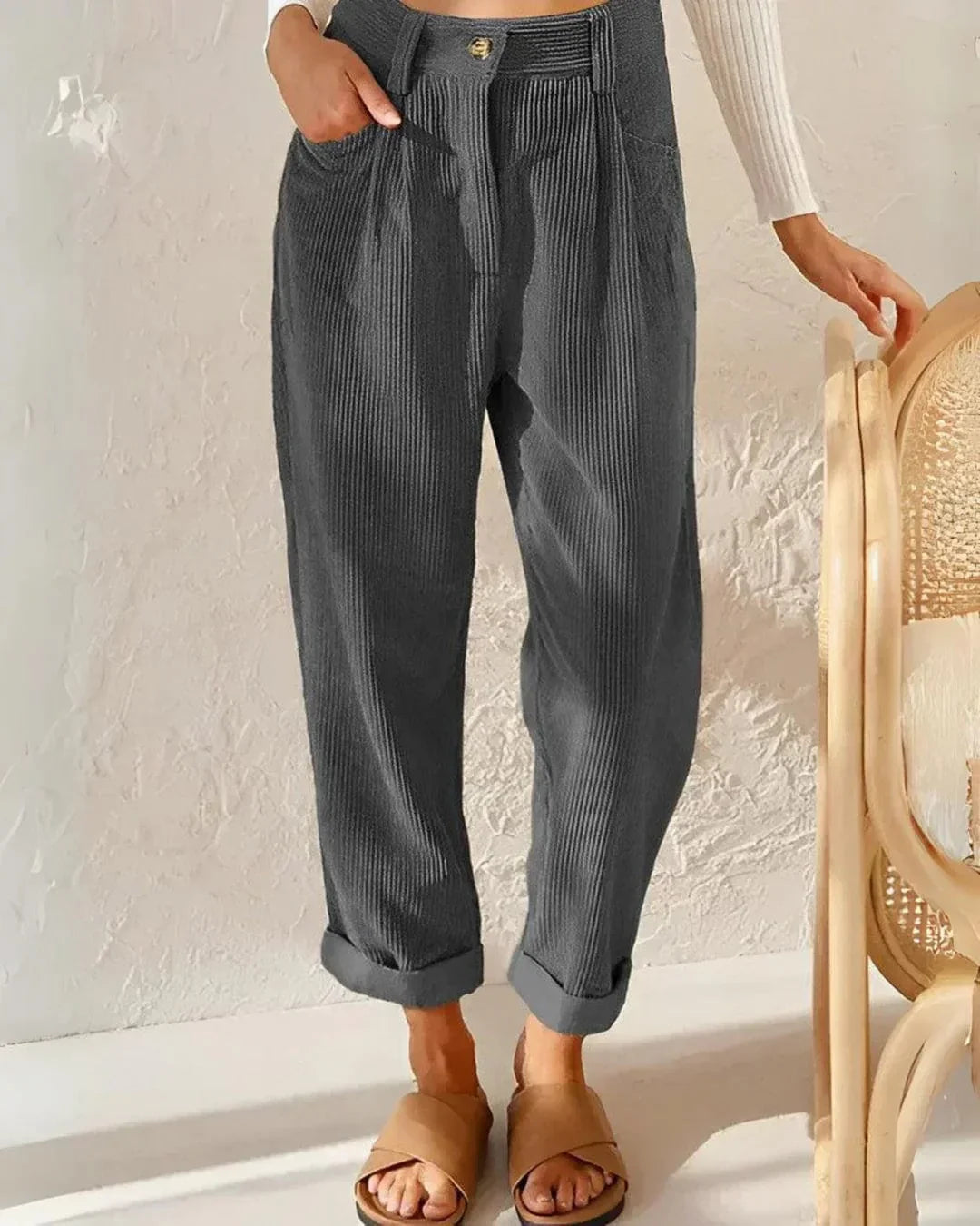 Phoebe Corduroy Pants Cairns Closet