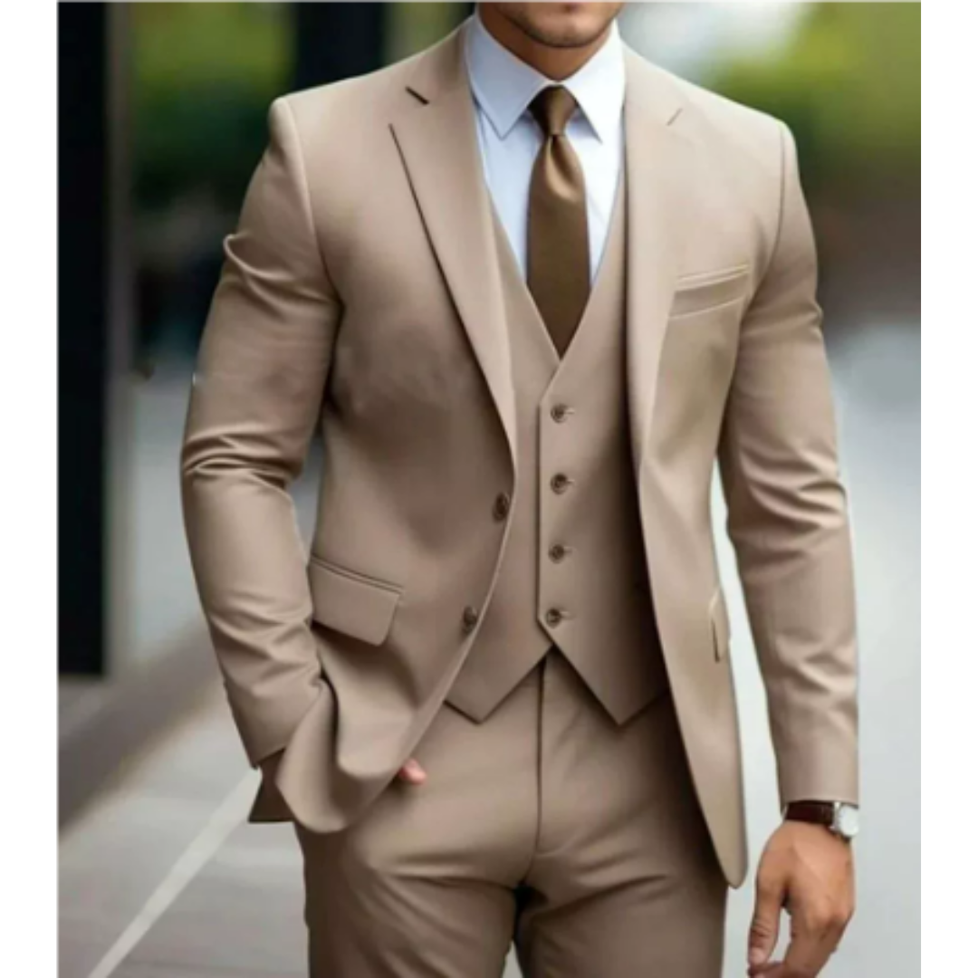 Men’s Stylish Wedding Suit | Two-Button Design