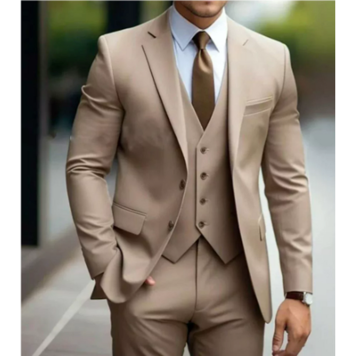 Men’s Stylish Wedding Suit | Two-Button Design