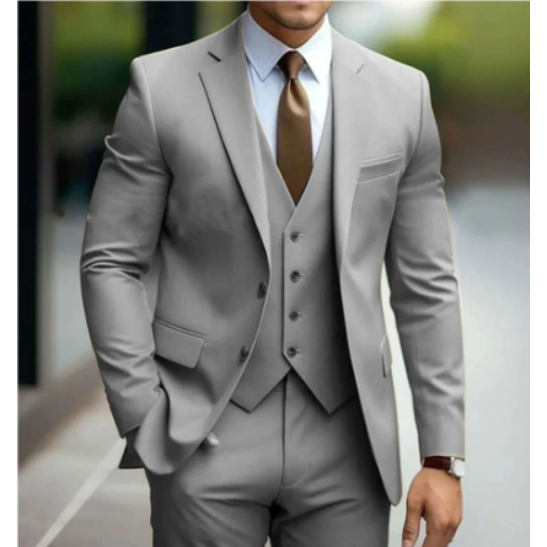 Men’s Stylish Wedding Suit | Two-Button Design