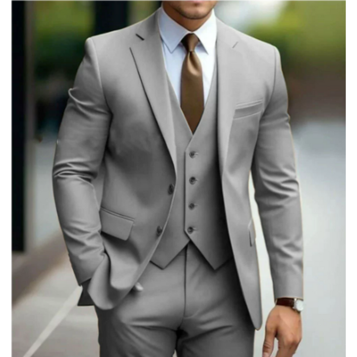 Men’s Stylish Wedding Suit | Two-Button Design