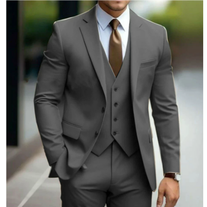 Men’s Stylish Wedding Suit | Two-Button Design