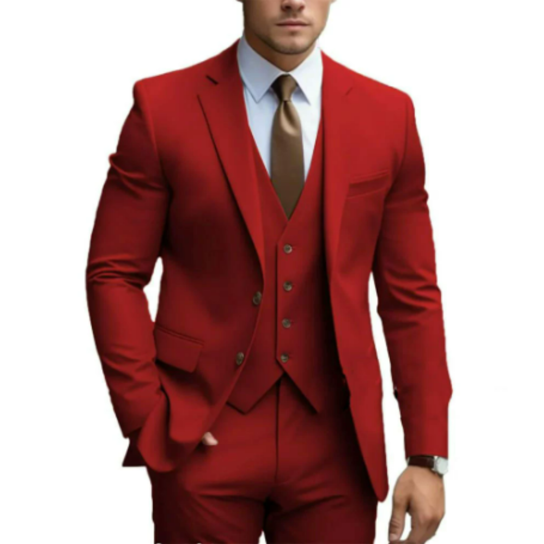 Men’s Stylish Wedding Suit | Two-Button Design
