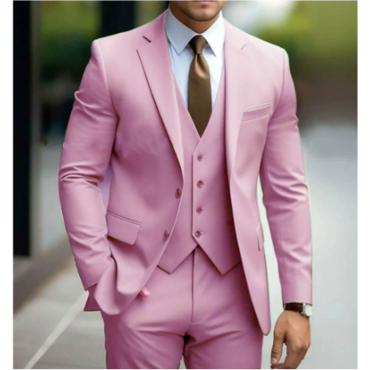 Men’s Stylish Wedding Suit | Two-Button Design