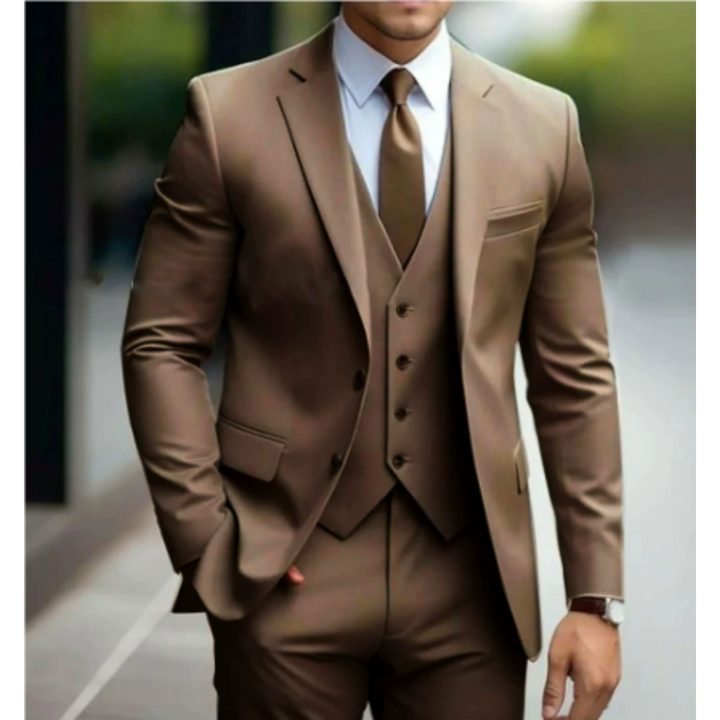Men’s Stylish Wedding Suit | Two-Button Design