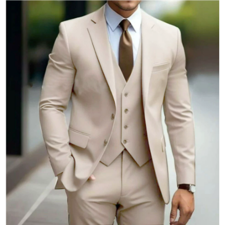 Men’s Stylish Wedding Suit | Two-Button Design
