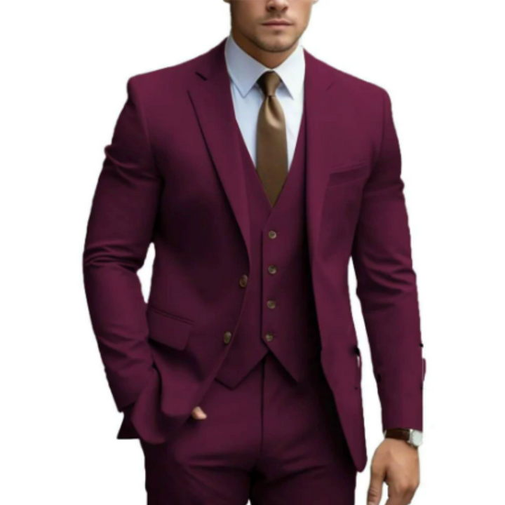 Men’s Stylish Wedding Suit | Two-Button Design