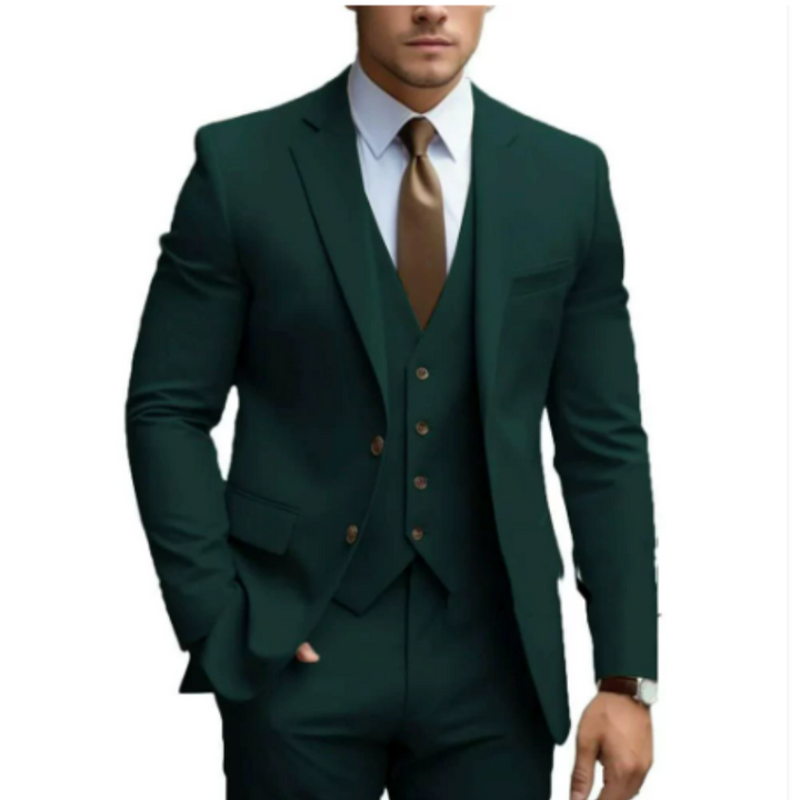 Men’s Stylish Wedding Suit | Two-Button Design