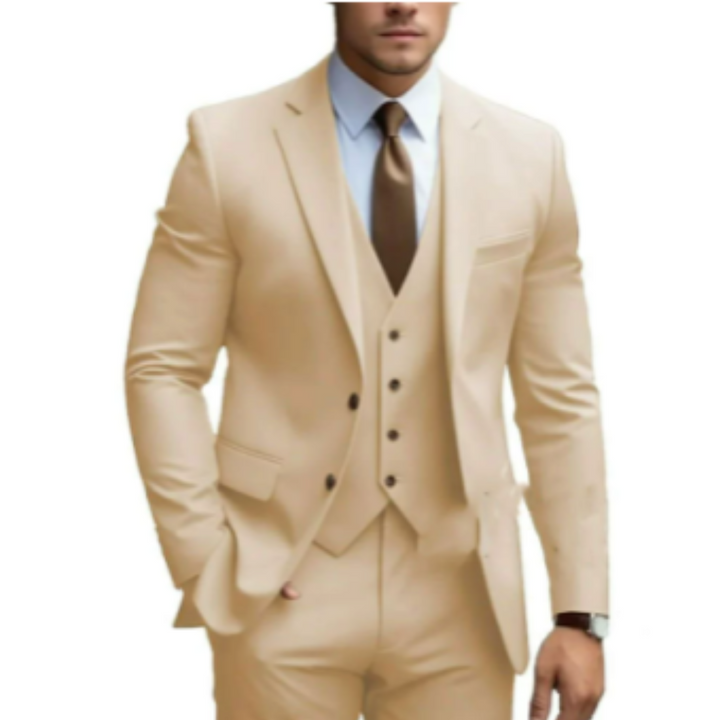 Men’s Stylish Wedding Suit | Two-Button Design