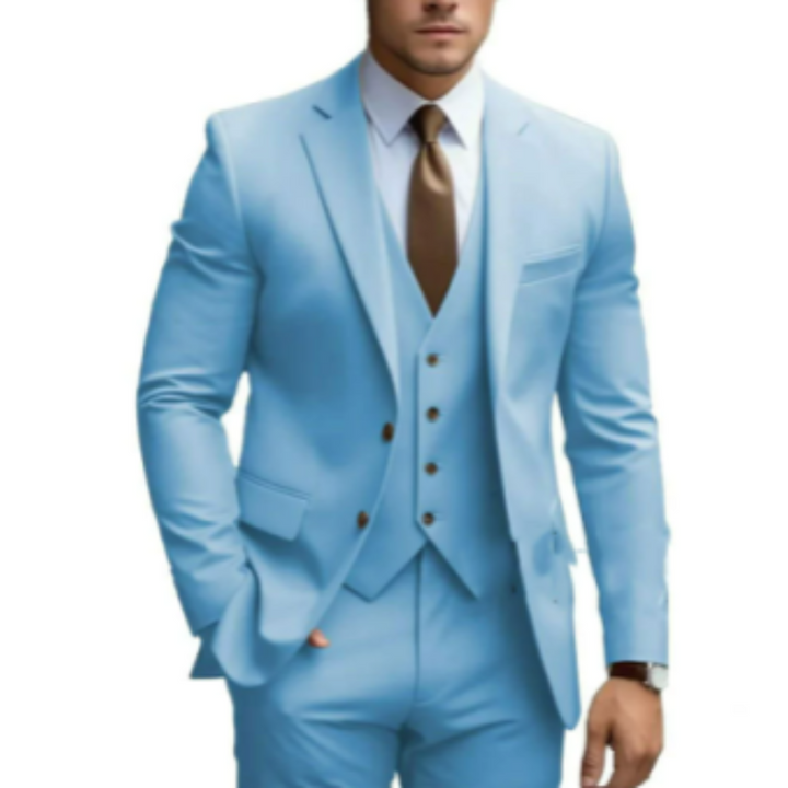 Men’s Stylish Wedding Suit | Two-Button Design